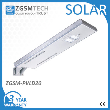 Solar LED-Straßenleuchte 20W integriert Solarleuchte